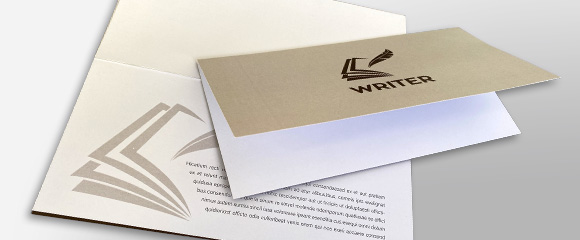 Impression Carte de correspondance 2 volets